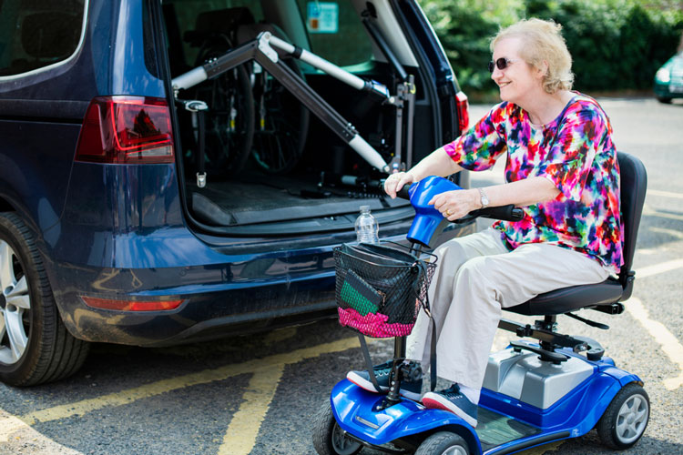 Pride Go-Go Travel Mobility Scooter for Seniors